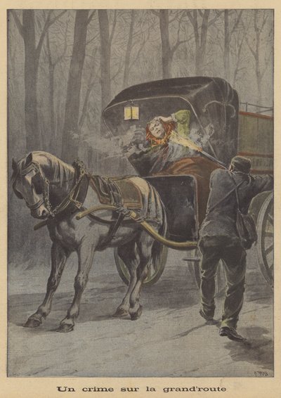 Otoyolda bir suç by after Henri Meyer