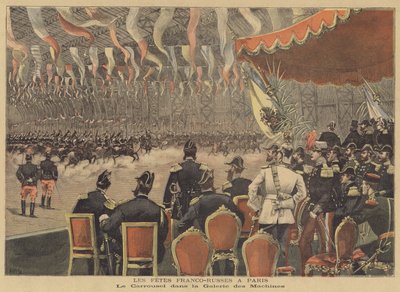 Paris'te Fransız-Rus ittifakını anma kutlamaları by after Henri Meyer