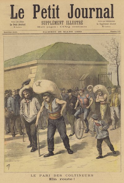 Yük taşıyıcıların meydan okuması by after Henri Meyer