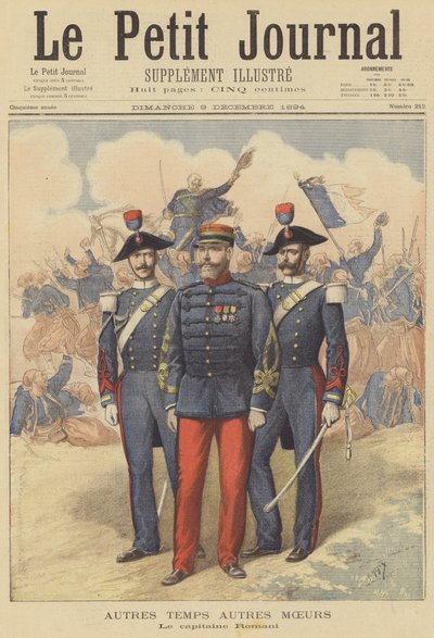 Farklı zamanlar, farklı davranışlar. Kaptan Roman by after Henri Meyer