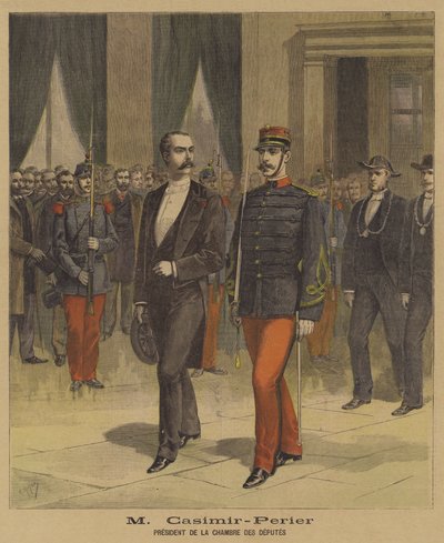 Fransız Temsilciler Meclisi Başkanı Jean Casimir-Perier by after Henri Meyer