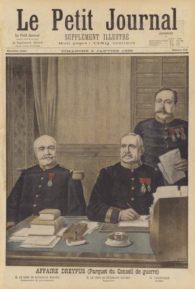 Dreyfus Olayı by after Henri Meyer