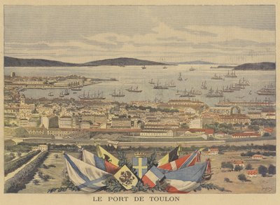 Toulon limanı by after Henri Meyer