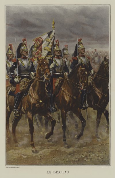 Bayrak by after Jean Baptiste Edouard Detaille