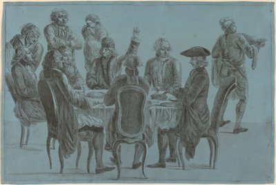 Filozofların Yemeği by after Jean Huber