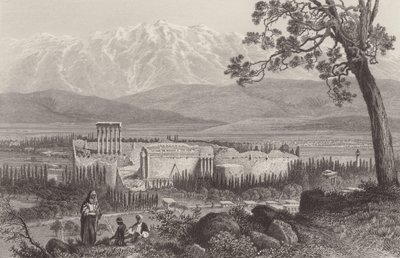Lübnan Sıradağları ve Baalbec by after John Douglas Woodward