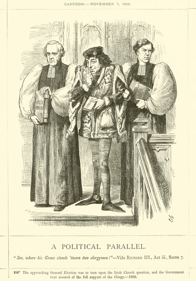 Siyasi Bir Paralel by after John Tenniel