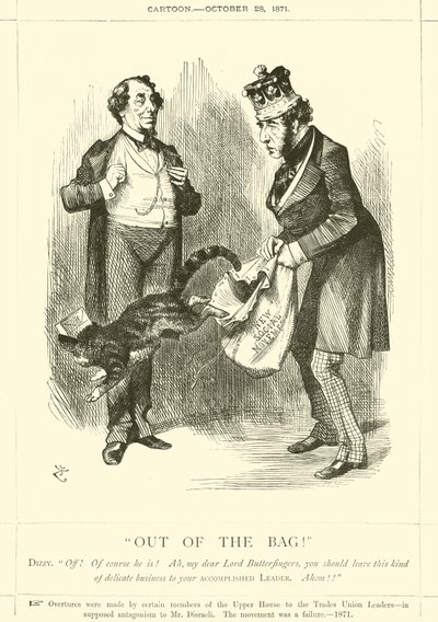 Çantanın dışında! by after John Tenniel