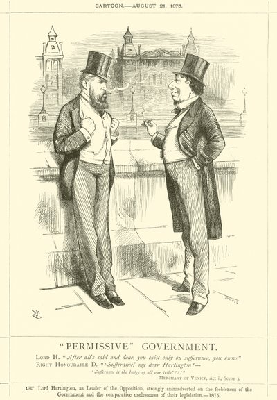 izin veren hükümet by after John Tenniel