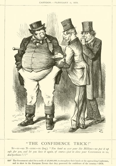 Güven hilesi! by after John Tenniel