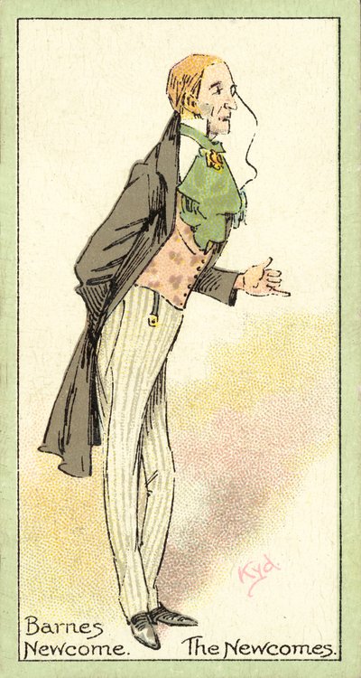 Barnes Newcome, Yeni Gelenler (chromolitho) by after Joseph Clayton Clarke