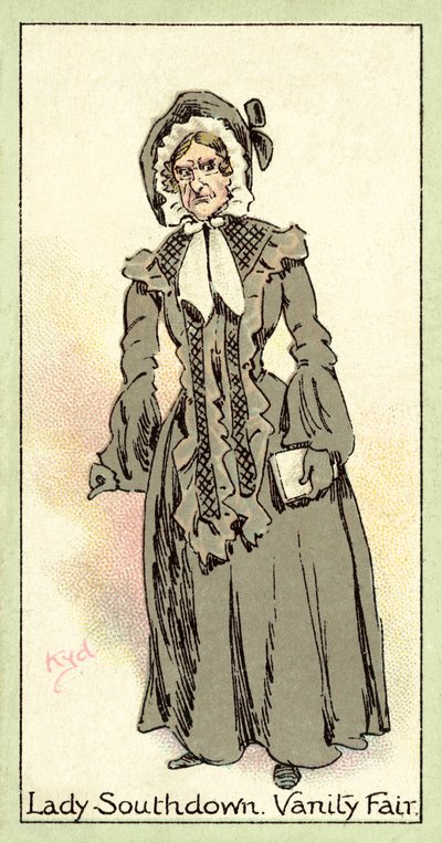 Lady Southdown, Vanity Fair (chromolitho) by after Joseph Clayton Clarke