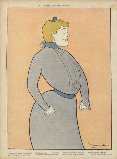 Le Rire için İllüstrasyon by after Leonetto Cappiello