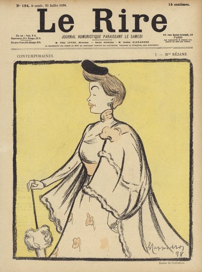 Le Rire için İllüstrasyon by after Leonetto Cappiello