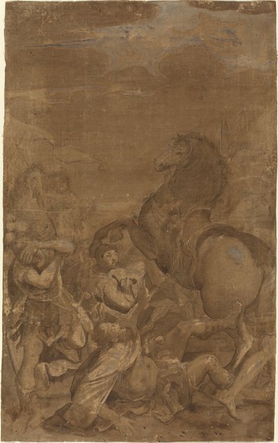 Aziz Paul Dönüşümü by after Lodovico Carracci