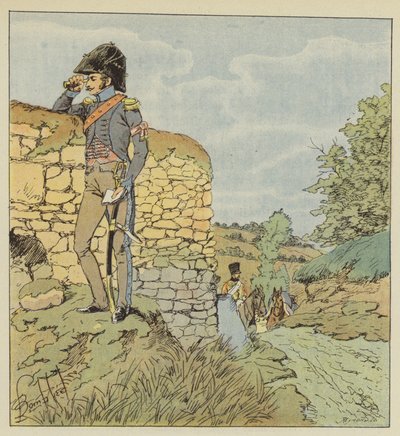 yardımcının kampı kalkan genel bölümü by after Louis Charles Bombled