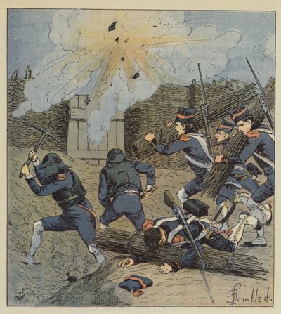 Eski yerlerin hiçbiri güvenli değildi, artık dayanılabilir değiller. by after Louis Charles Bombled