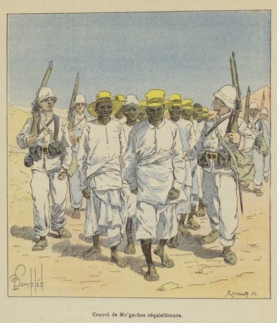 Madagaskar konvoyu gerekli by after Louis Charles Bombled