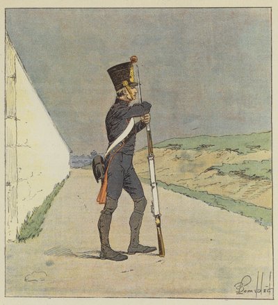 Politeknik okul öğrencisi by after Louis Charles Bombled