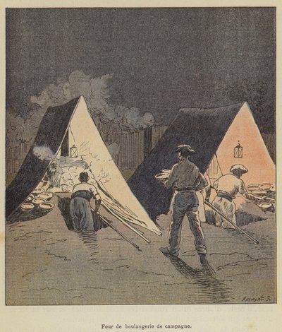 Köy fırını by after Louis Charles Bombled