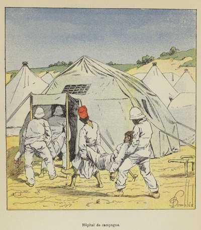 ülke hastanesi by after Louis Charles Bombled