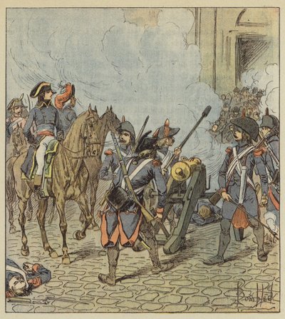 13 Vendemiaire Günü, Bonaparte Saint-Roch