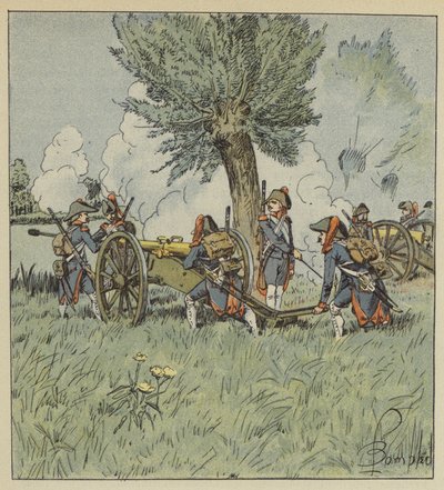 Top bir bankadan diğerine taşındı by after Louis Charles Bombled