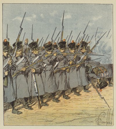 Her şeye esnek olmasını emrettiği cesur genç by after Louis Charles Bombled