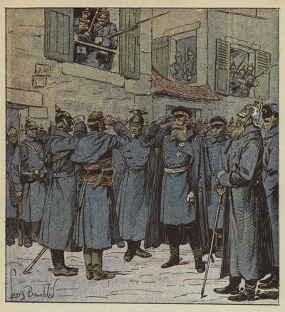 Kaptan Pendezec ve General Treskow by after Louis Charles Bombled