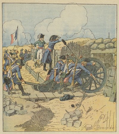 Topçu komutanı her yerdeydi by after Louis Charles Bombled