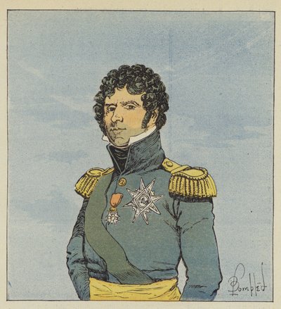 Mareşal Bernadotte by after Louis Charles Bombled
