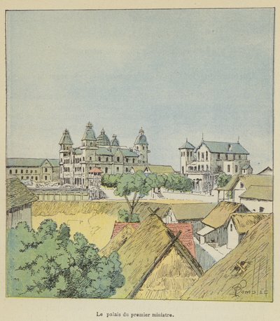 Başbakanlık Sarayı by after Louis Charles Bombled