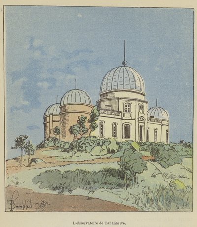 Antananarivo Gözlemevi by after Louis Charles Bombled