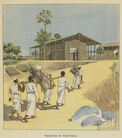 Nossi-Cumba Sanatoryumu by after Louis Charles Bombled