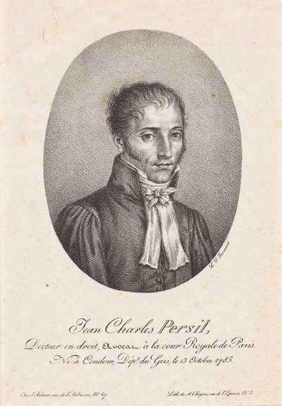 Jean-Charles Persil by after Louis Pierre Froment after Honoré Daumier