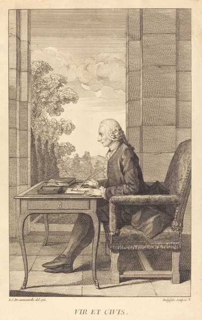M.Lambert by after Louis de Carrogis Jean Baptiste Delafosse called Carmontelle