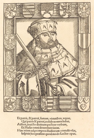John Frederic the Magnanimous, Seçim Elbiseleri içinde by after Lucas Cranach the Younger