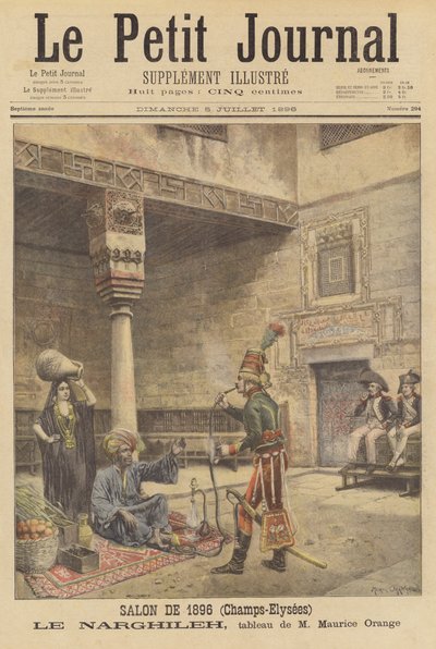 Le Nargile (Nargile) by after Maurice Henri Orange