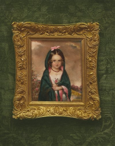 Çocukken Lihtenştayn Prensesi Marie by after Moritz Michael Daffinger