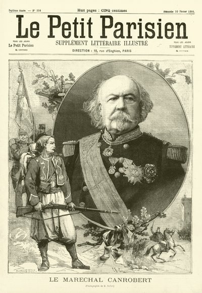 Mareşal Canrobert, Fransız askeri by after Nadar