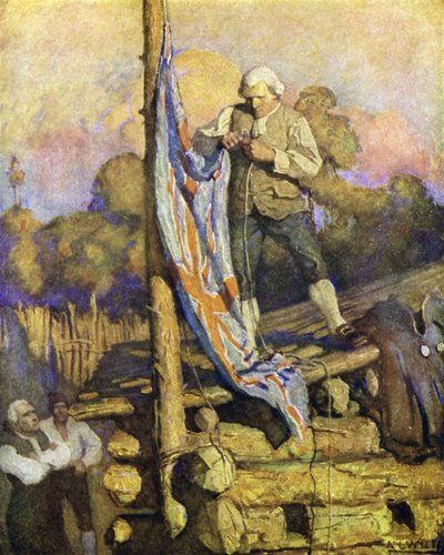 Hazine Adası için İllüstrasyon by after Newell Convers Wyeth