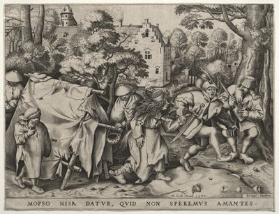 Mopsus ve Nisa'nın Düğünü by after Pieter Bruegel