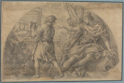 Masinissa ve Sophonisba by after Pietro da Cortona