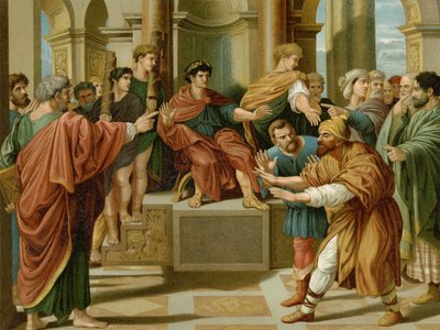 Elymas kör olur by after Raphael