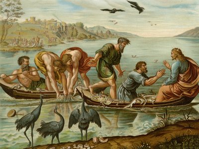 Mucizevi Taslak by after Raphael