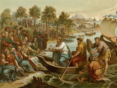 gemi vaazı by after Raphael