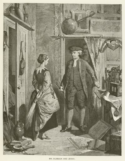 Bay Oldbuck ve Jenny by after Robert Herdman