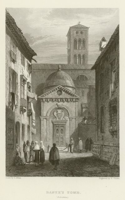 Dantes Mezarı, Ravenna by Samuel (after) Prout