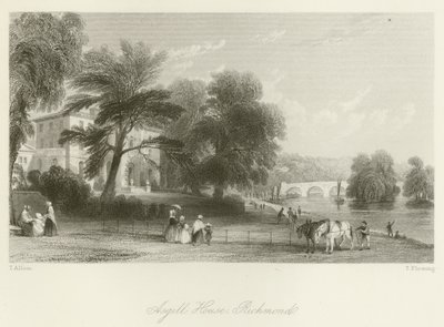Asgill Evi, Richmond by after Thomas Allom