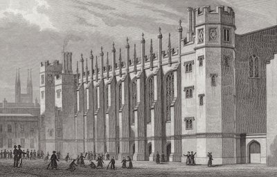 Yeni Salon, Christs Hastanesi, 1828 by Thomas Hosmer after Shepherd